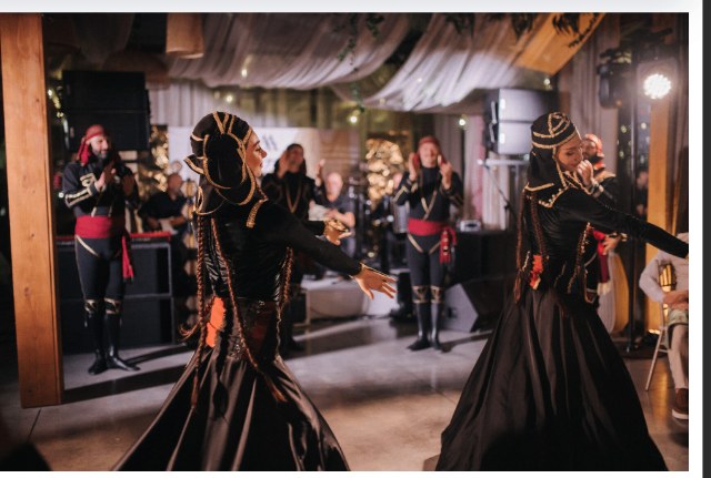Georgian dancers — gala performance