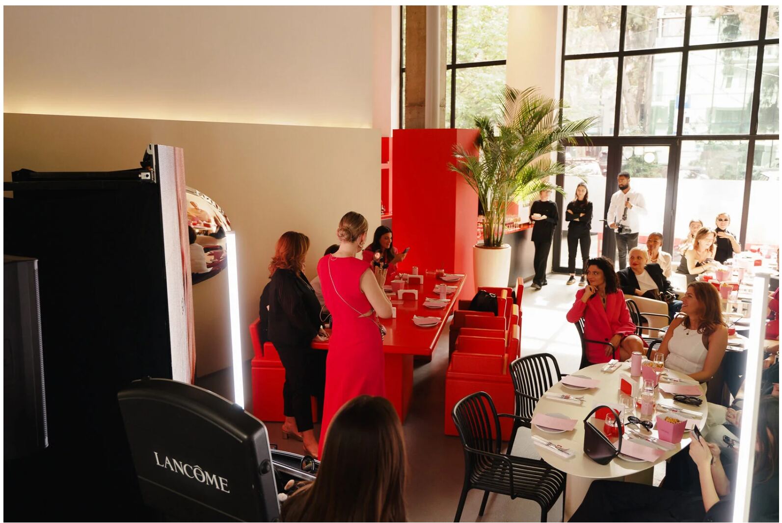 Lancôme — press lounge, Tbilisi
